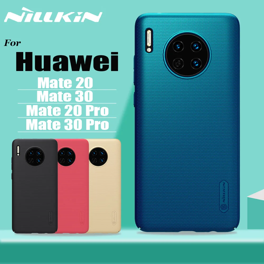 Чехол Nillkin для huawei mate 30 20 Pro, матовый чехол, Жесткий ПК, защитный чехол для huawei mate 30 mate 20, чехол