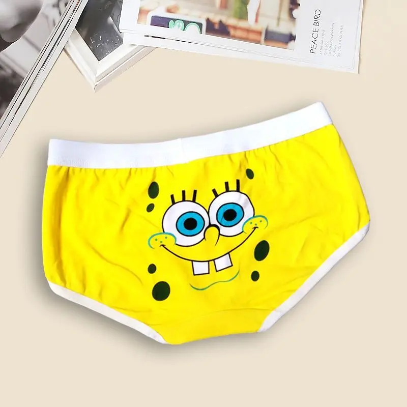 Мультфильм super hero губка нижнее белье с низкой талией милые девушки короткие
