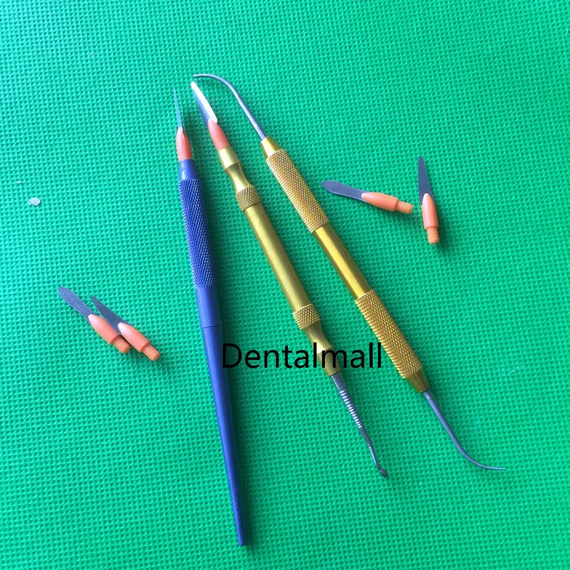 3 набора протезов керамический фарфоровый нож-шпатель стоматологический