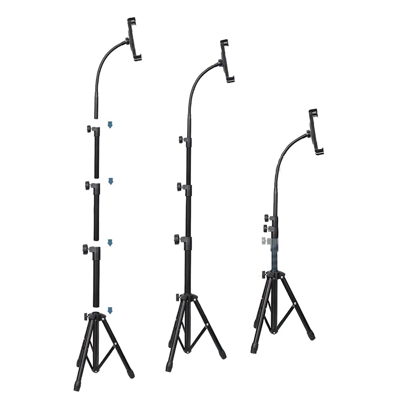 Vmonv новейший напольный регулируемый штатив с мягким шлангом подставка для