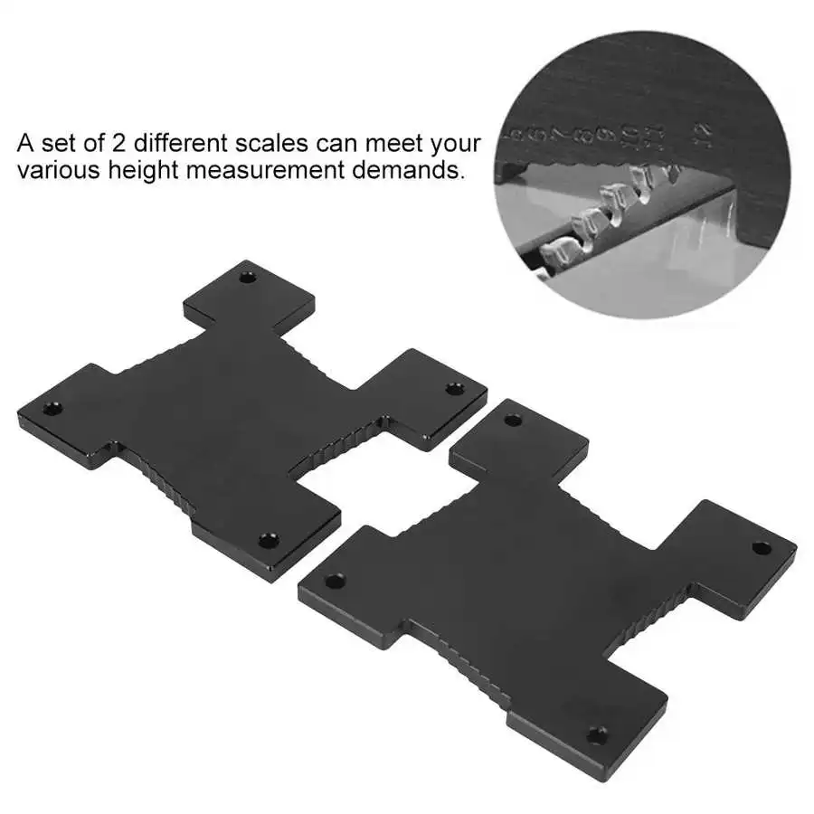 2 шт. Высокое качество фрезерный стол глубиномер точный черный для