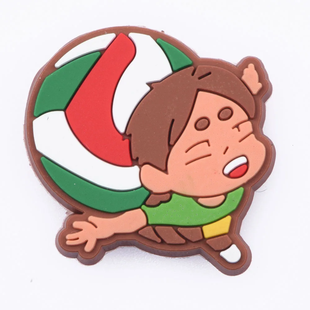 Best Selling 1 Pcs Croc Shoes Charms Kid's Cosply King Queen Knight Decoration Girl Birthday Gift Bracelet Accessories Coffee