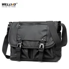 Нейлоновая сумка на плечо для мужчин, Повседневная дорожная водонепроницаемая сумка на одно плечо, мессенджер через плечо, деловой портфель для iPad, X292ZC
