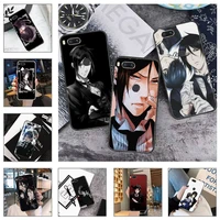 hot black butler anime phone case for xiaomi mi redmi note 8t 9t 9s 9a 10 7 8 9 lite pro