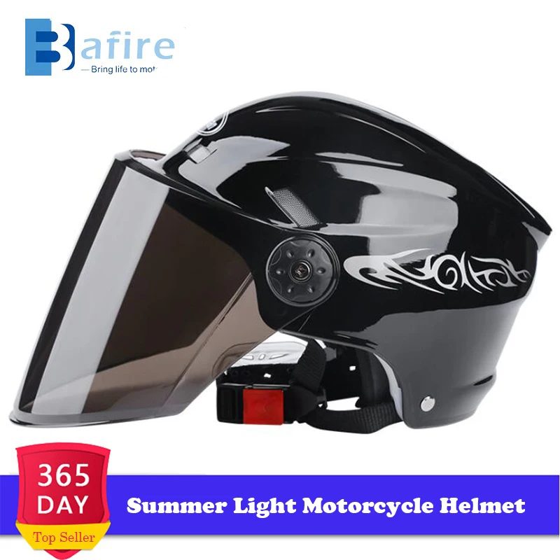 Летний светильник для шлема мотоцикла с открытым лицом Capacete Para Motocicleta Cascos Moto Racing