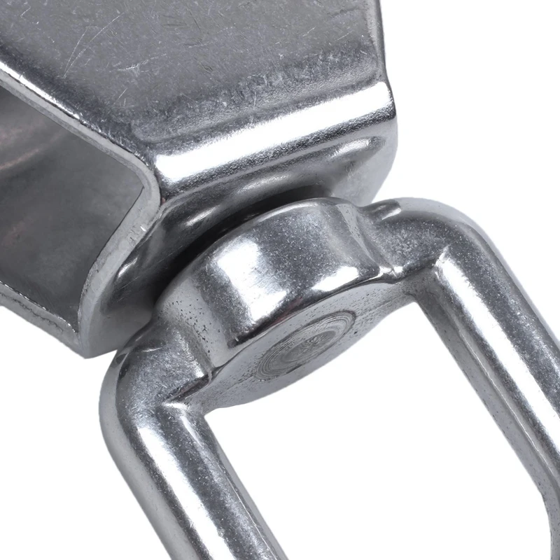 ОДНОКОЛЕСНЫЙ поворотный блок шкива M50 из нержавеющей стали 400 кг (серебристый) |