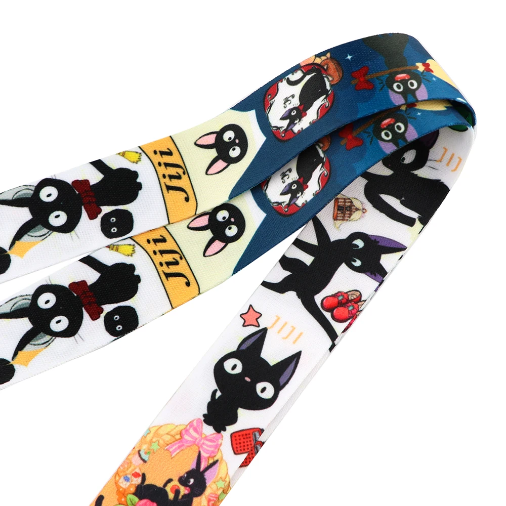 

JF0037 Anime Cat Neck straps Lanyards for Keys ID Card Passport Gym Cell Phone USB Badge Holder DIY Hanging Rope