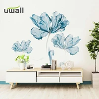 creative nordic warm flower wall stickers self adhesive stickers bedroom living room decoration house decoration wall decor
