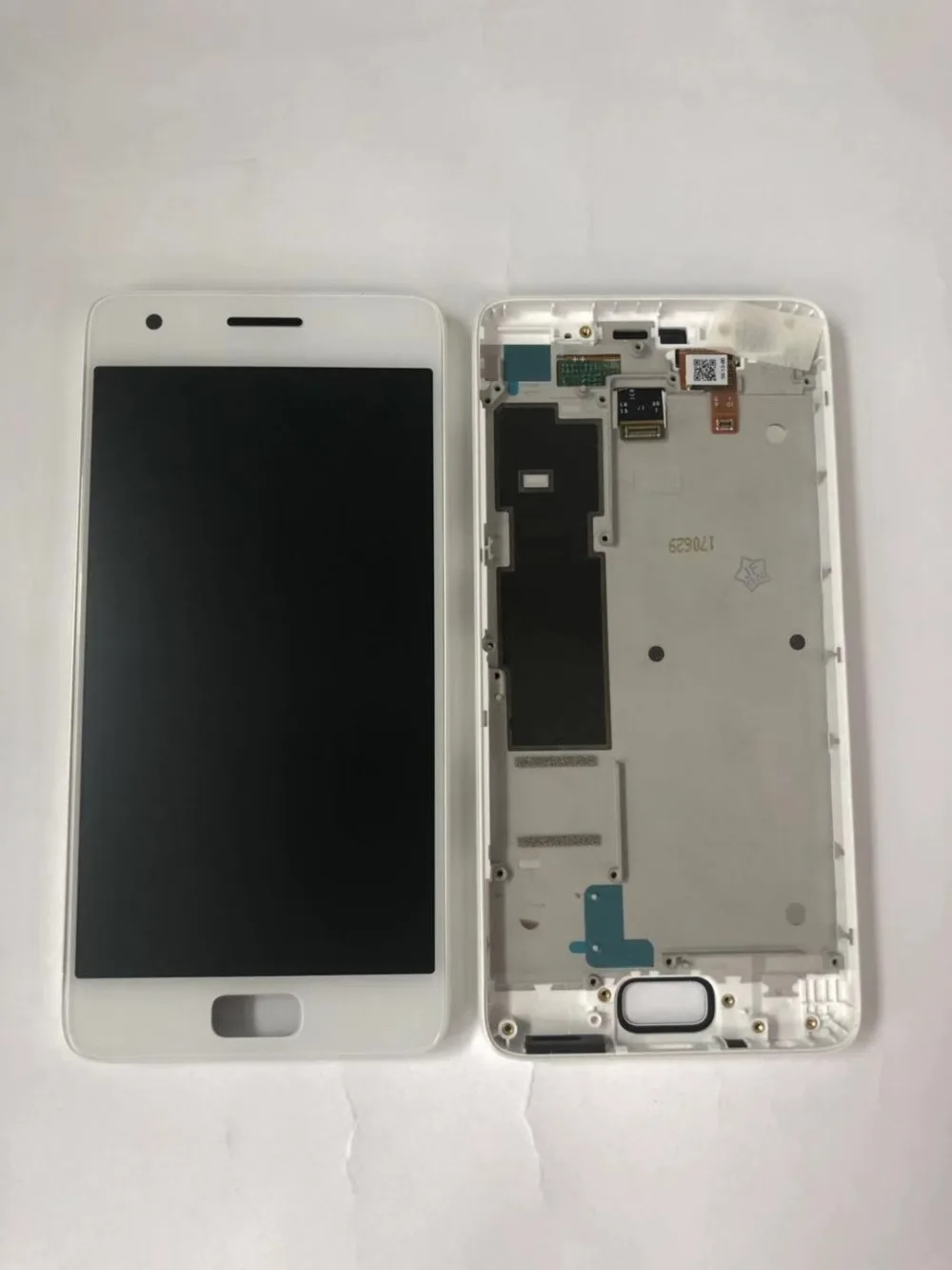 Протестированный для 5," lenovo ZUK Z2 ЖК-дисплей кодирующий преобразователь сенсорного экрана в сборе для lenovo ZUK Z2 запасные части+ рамка