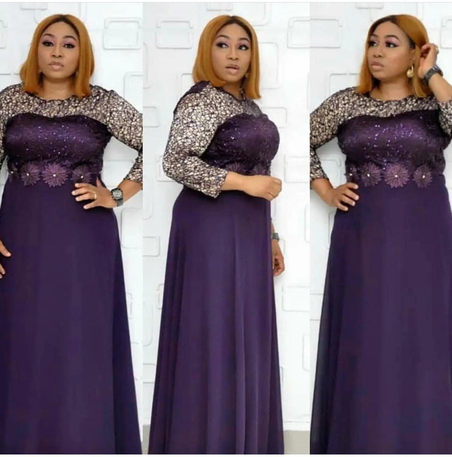 Модное Элегантное офисное женское длинное платье с высокой талией Новое