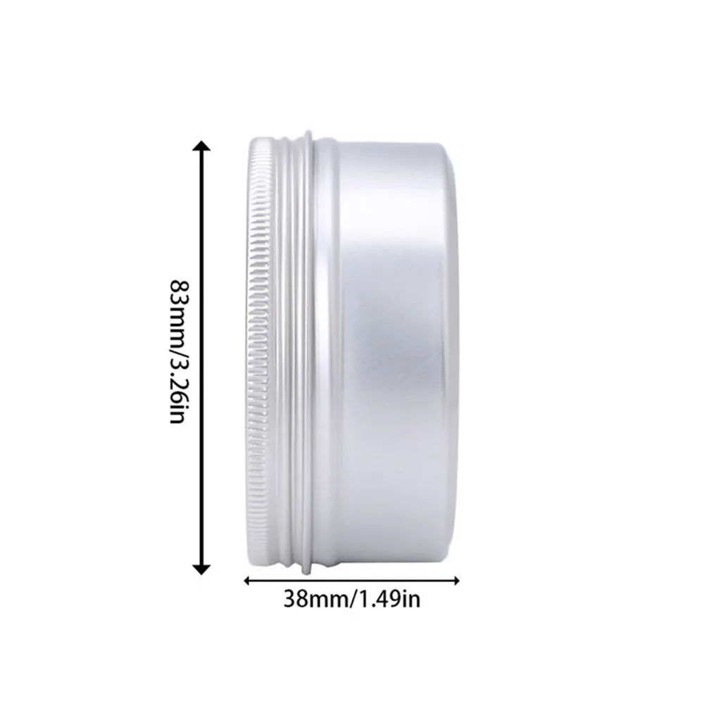 180 мл алюминиевый пустой косметический горшок банка жестяной контейнер