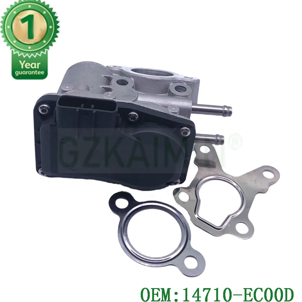 Клапан EGR высокого качества для Nissan Navara Pathfinder NP300 Cabstar 2 5 Diesel OEM 14710 EC00D EC00A EC00B|Клапан