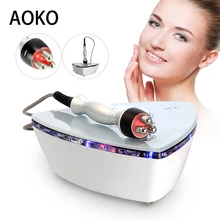 AOKO-máquina de belleza Facial Tripolar RF, rejuvenecimiento de la piel por radiofrecuencia, elimina las arrugas y el estiramiento de la piel, herramienta de cuidado de la piel antienvejecimiento