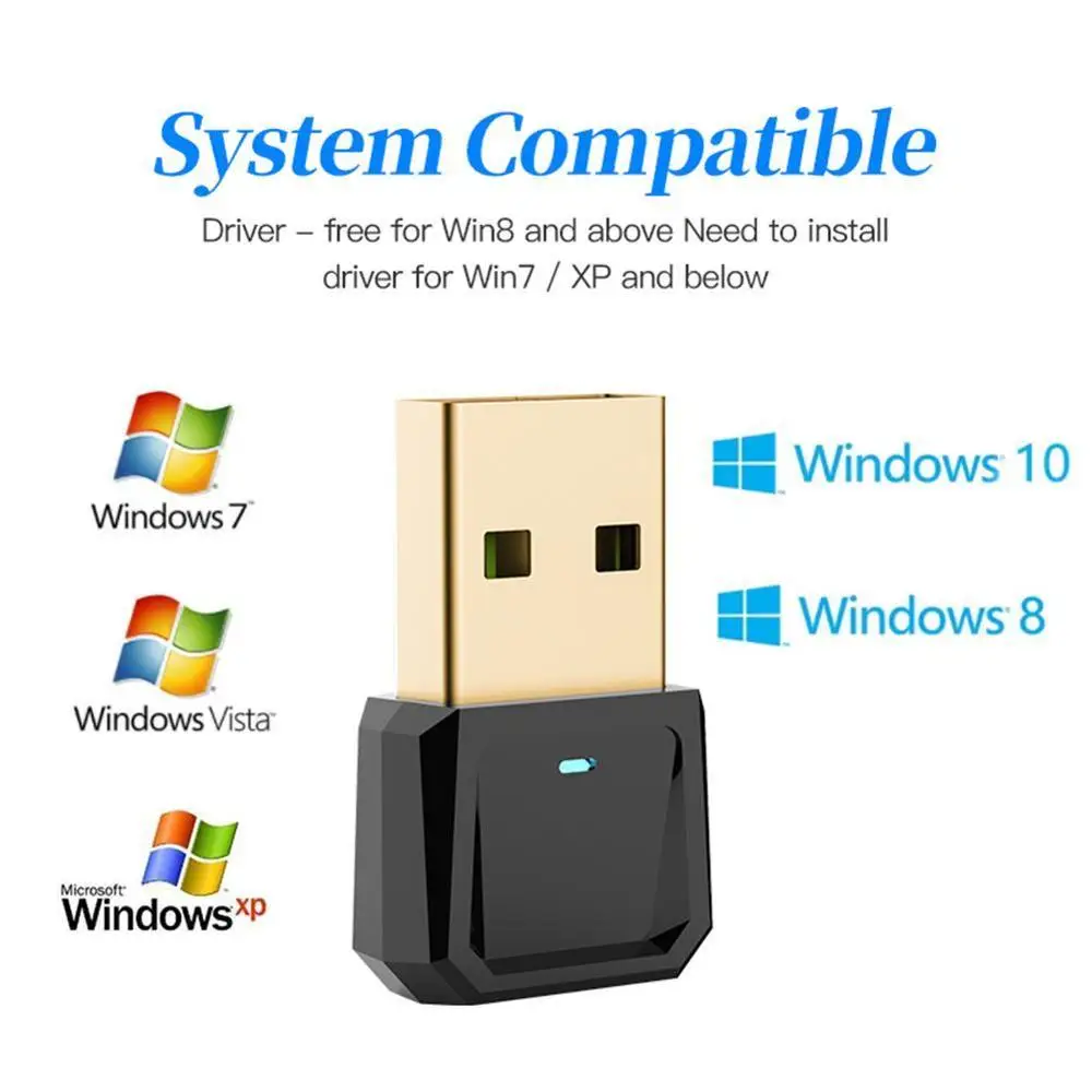 ПК USB адаптер передатчик 5 0 беспроводной usb Bluetooth для компьютера ноутбука мини