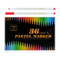new 122436pcs pastel color marker pen pastel pen set diy photo album graffiti pen art supplies for artist acrylic paint