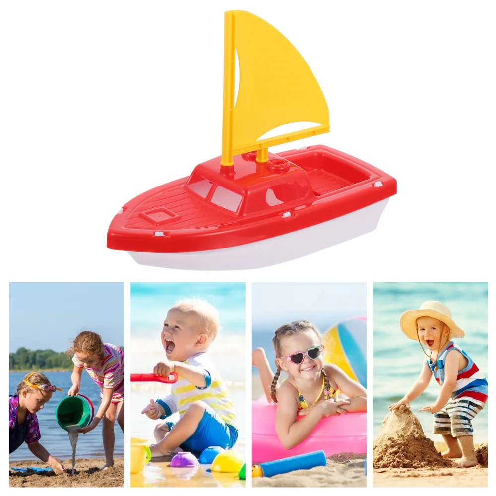 

1pc Toddler Race Boat Toys Interesting Kids Shower Bathing Toys