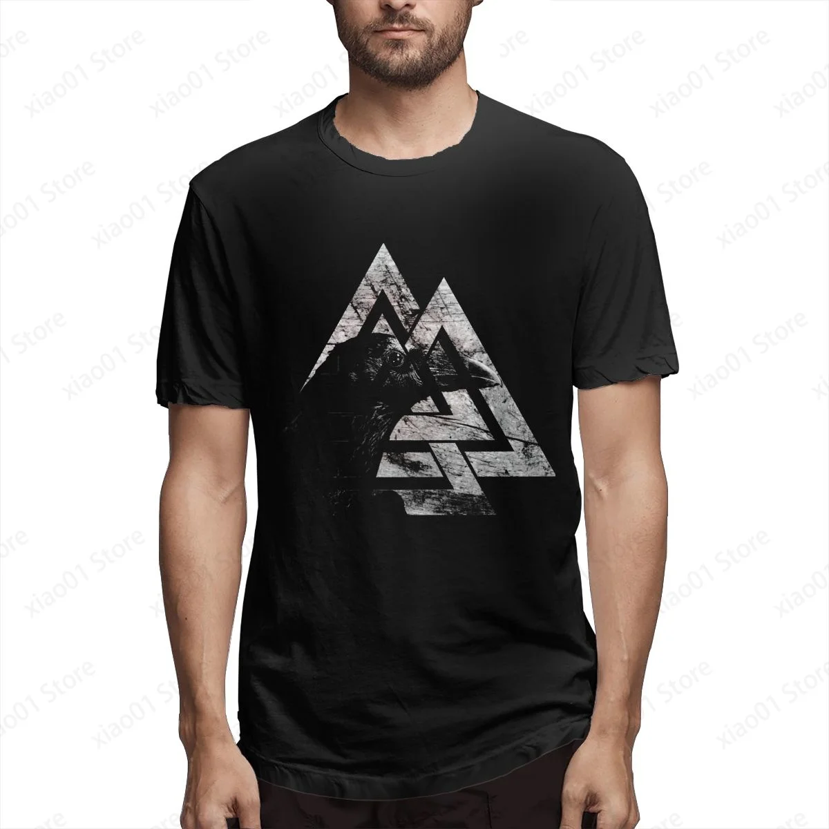 

Odin's Raven T Shirt Men Women Graphics Harajuku T-Shirt Creativity Short Sleeve Tee Tops