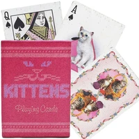 ellusionist madison kittens cats playing cards bicycle gaff marked deck poker size uspcc magic card games magic tricks props