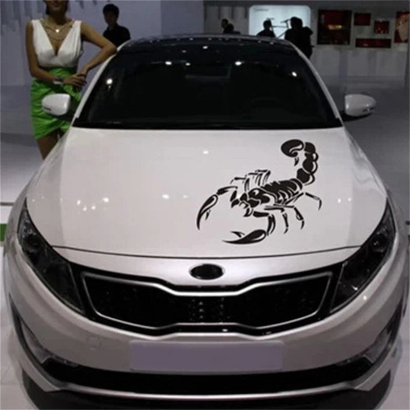 

30CM 3D Cute Scorpion Motorcycle Car Stickers and Decals Car Styling Stickers Funny Car Stickers For All Car