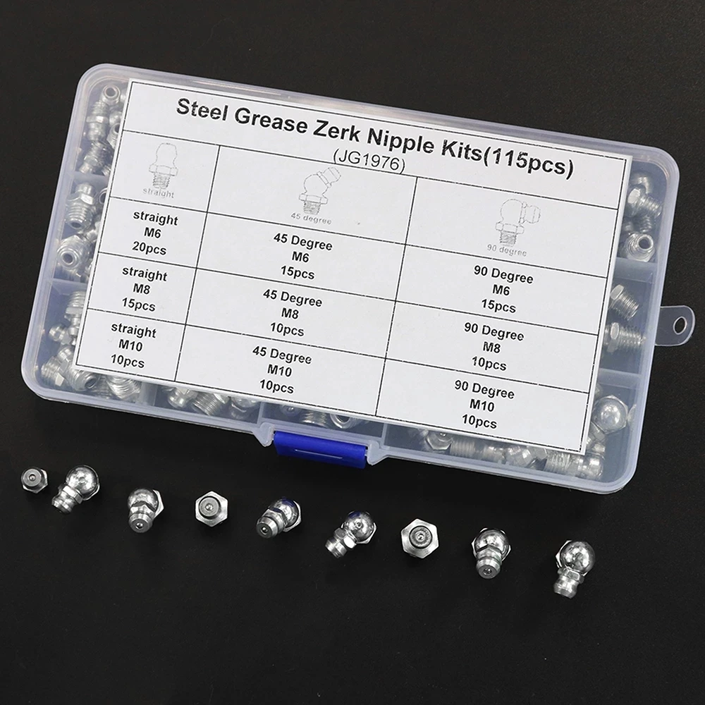 Набор штук в ассортименте кондитерских соединений для сосков M6 M8 M10 90 градусов 45