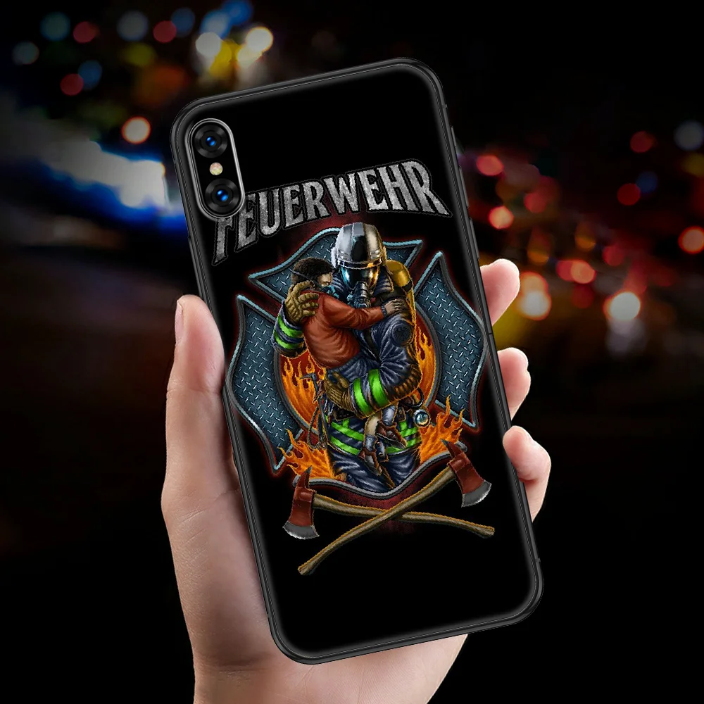 Чехол для телефона с изображением героев пожарного защитного корпуса iphone 5 5s se 2 6