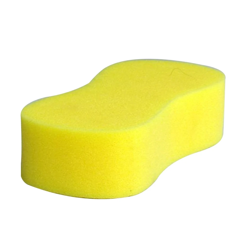 

1/3/5pcs Car Washing Sponge Non-Scratch Portable 8 Shape Foam Pad Auto Window Glass Cleaning Wax Tool For Bird Droppings Gum
