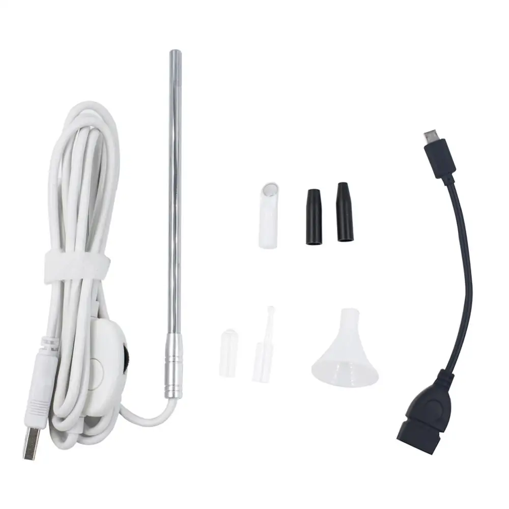 4.9mm Wireless WiFi Medical Endoscope Ear Otoscope Camera Waterproof For Android PC iphone IOS | Безопасность и защита