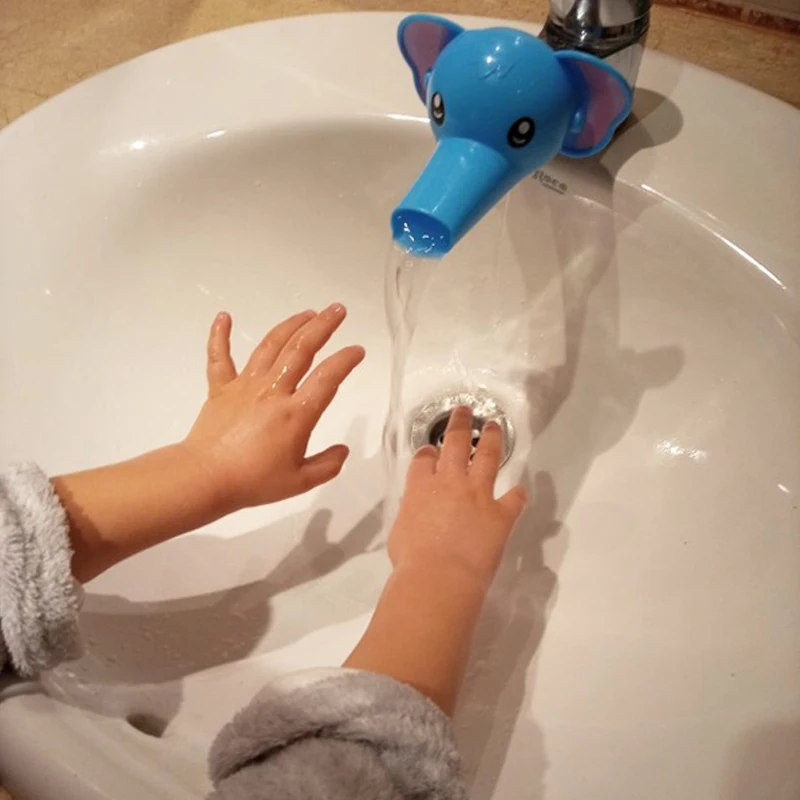 Милый удлинитель для смеситель в форме животных детский с героями мультфильмов