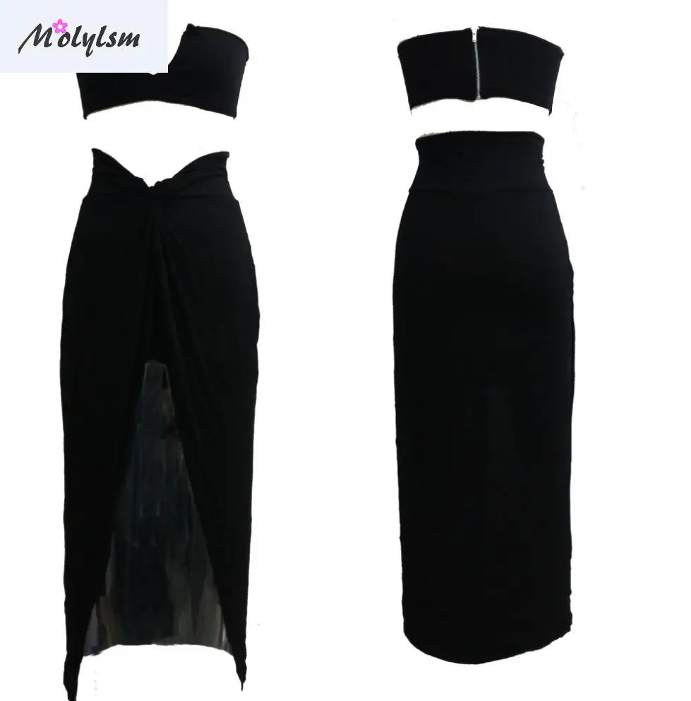 Женское свободное платье рубашка средней длины повседневное черно белое макси с