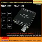 XY-C100H TPA3116 Bluetooth 5,0 Плата усилителя звука 100 Вт * 2 HiFi стерео усилитель сабвуфера сценическое устройство комплект усилителя динамика