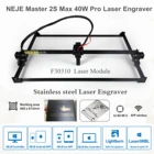 Лазерный гравировальный станок NEJE Master 2S Max F30130, принтер с ЧПУ для гравировки дерева, резак, роутер сделай сам, лазерный гравировальный станок Lightburn с Bluetooth