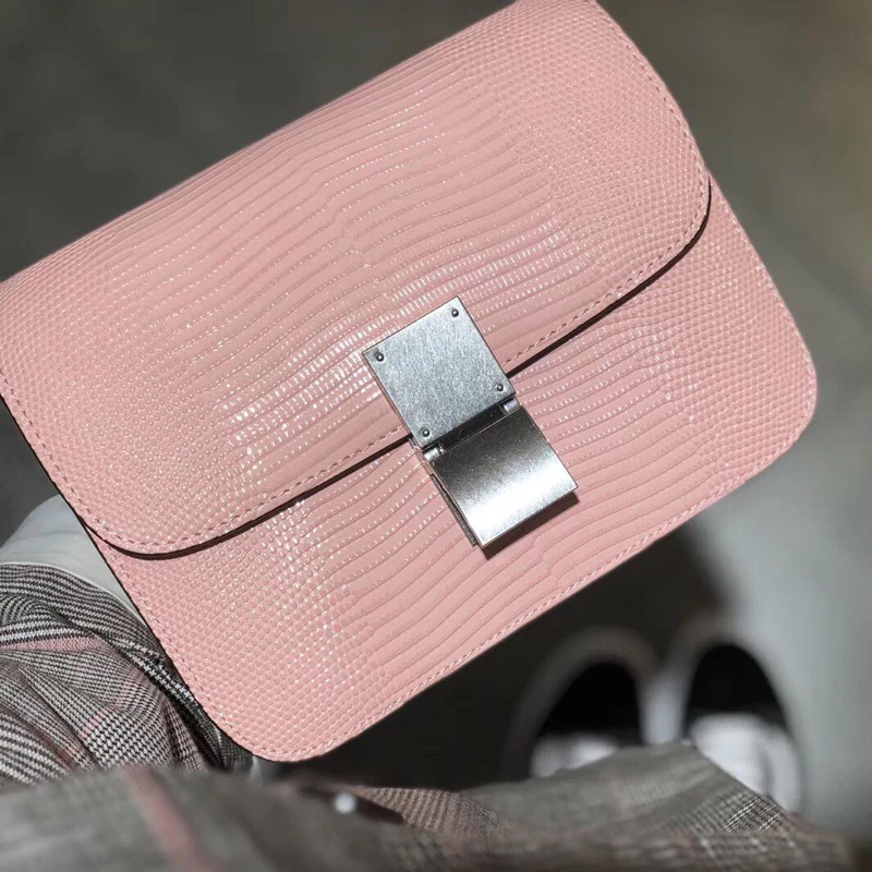 Маленькая кожаная сумка тофу 19 см маленькая квадратная Органайзер