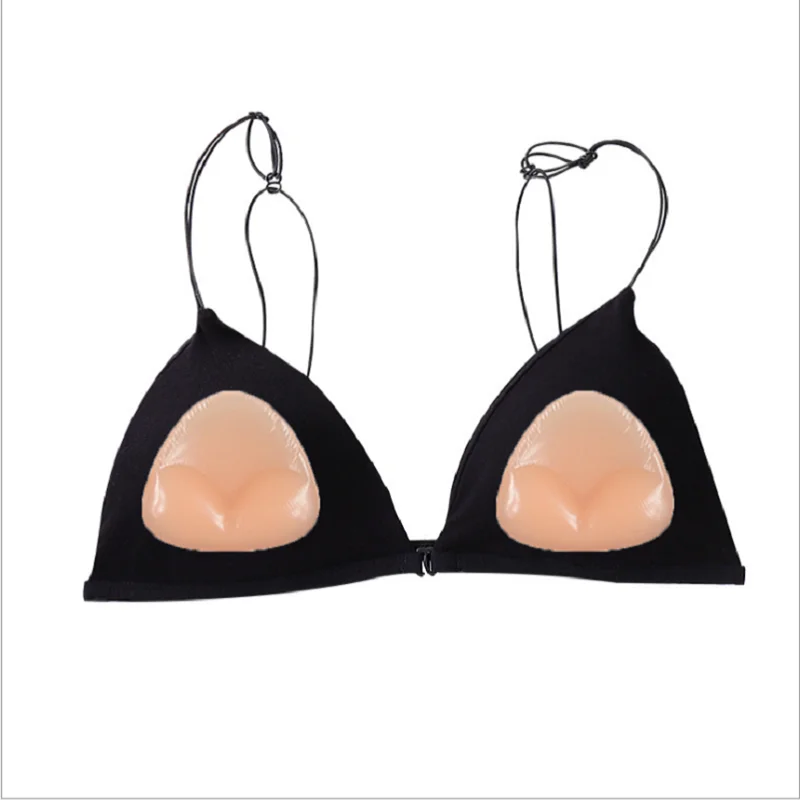 Бюстгальтер без стального кольца с треугольной чашкой сексуальное нижнее белье