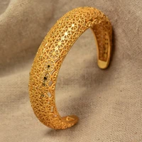 annayoyo 24k openable dubai gold color women bangles ethiopian braceletsbangles african jewelry arabic middle east