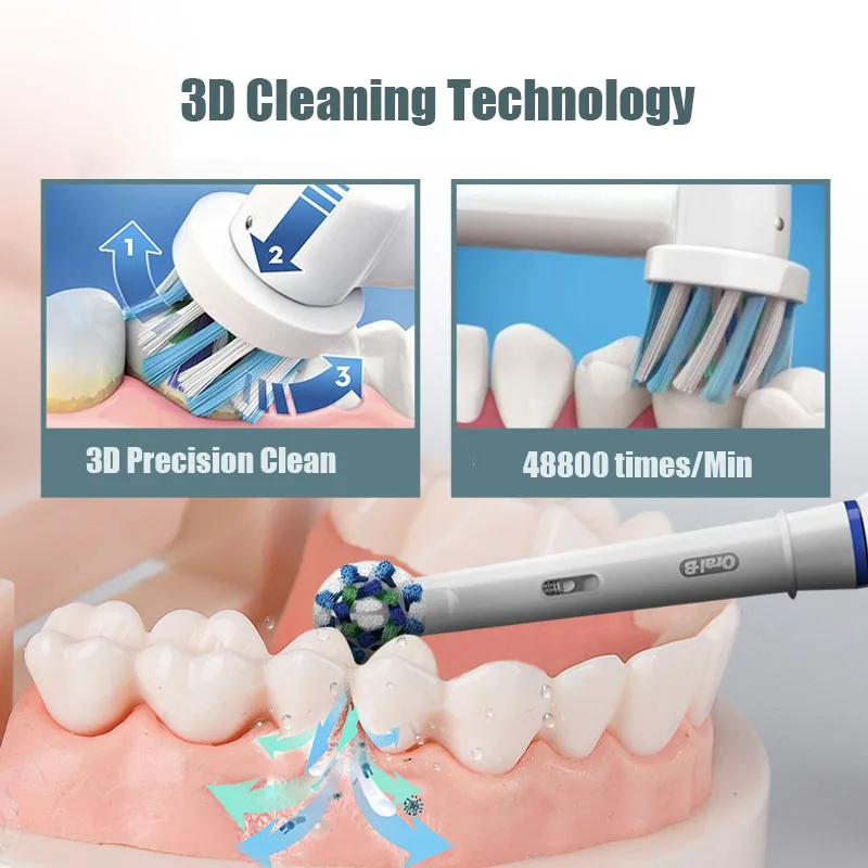 Электрическая зубная щетка Oral B iBrush 9000 Глубокая чистка полости рта