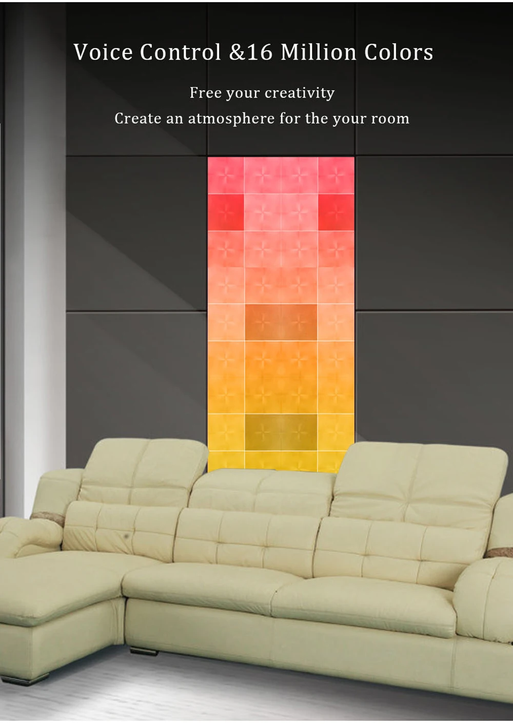 Ночной светильник Nanoleaf квадратный полноцветный умный нечетный светильник для работы с Mijia для Apple Homekit Google Home настройка на заказ