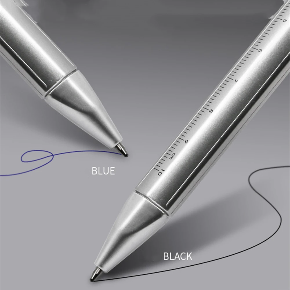 

Hot Vernier Caliper Handheld Ballpoint Pen Creative Digital Ruler 0-100MM School Gift Marker Pencil Multifunction Manual Measure