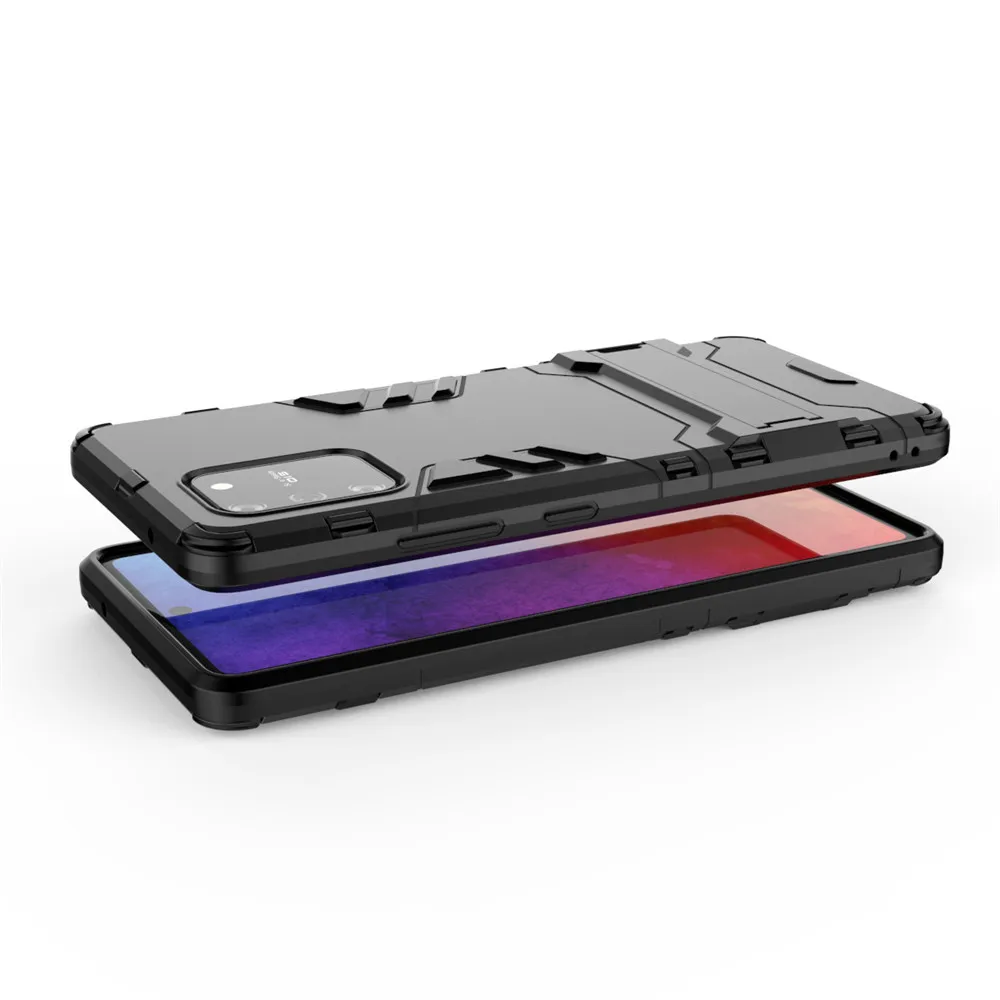 Сверхмощный защитный чехол-бампер с подставкой для Samsung Galaxy S20 S10 S9 S8 Plus чехол Ultra