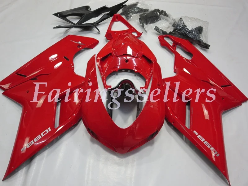 Обтекатели из АБС-пластика для кузова Ducati 1098 848 1198 2007 08 09 10 2011 2012 | Автомобили и
