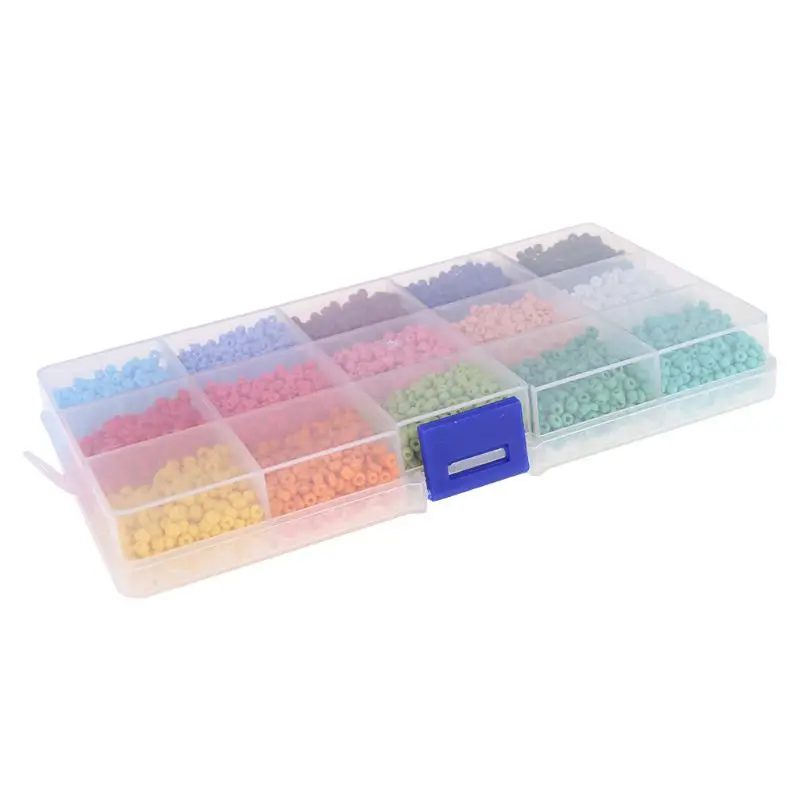 

Glass Rice Beads 3mm Multi-Color Loose Beads Suitable For Fashion Diy Jewelry Accessories