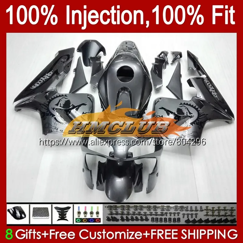 

Инъекция для HONDA CBR 600 CBR600 RR CC CBR600RR 10No.85 CBR 600RR 600F5 600CC F5 05 06 CBR600F5 2005 серебристо-серый 2006 обтекатель