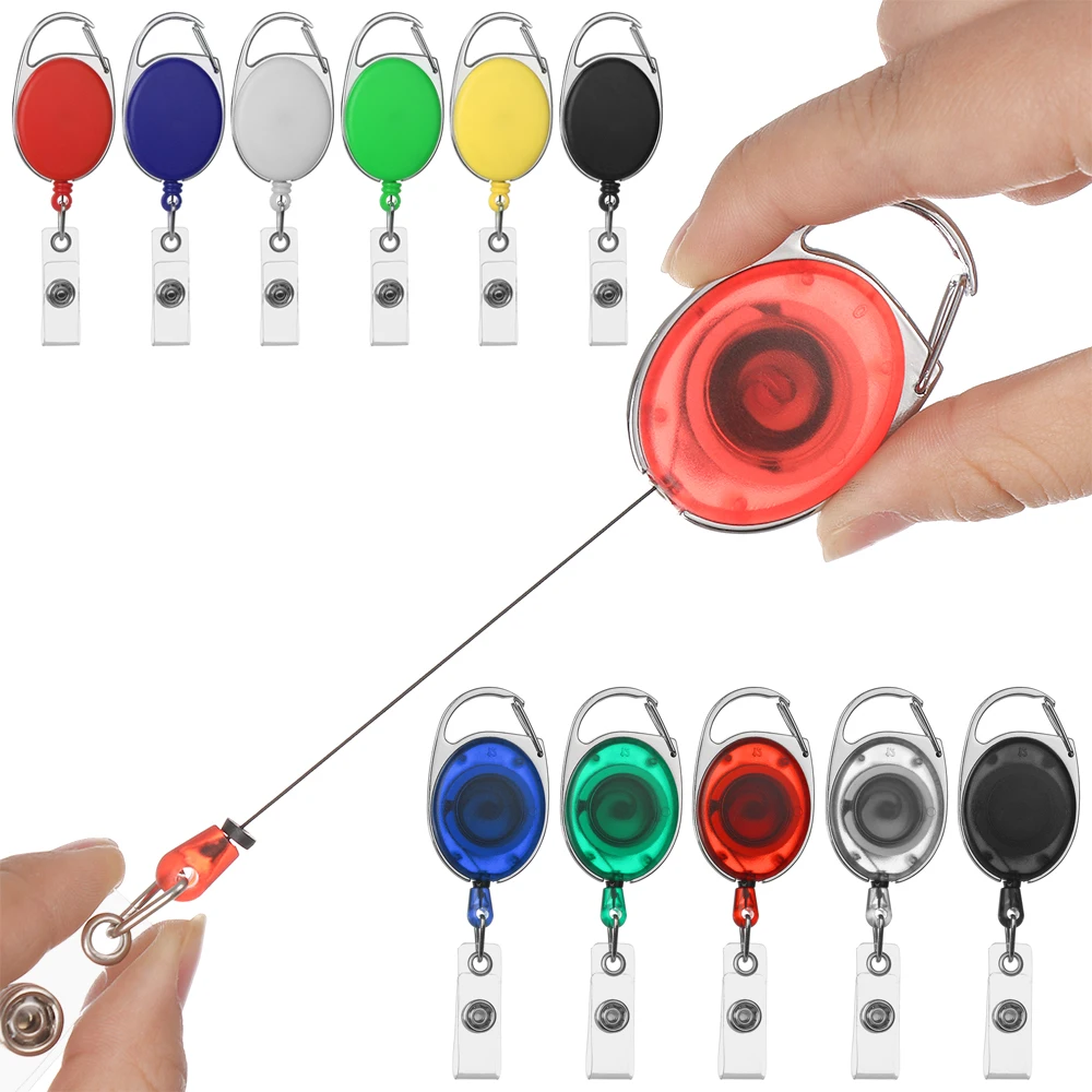 1 шт. выдвижной держатель для карт с именем и кодовым знаком|Бейджи аксессуары| |