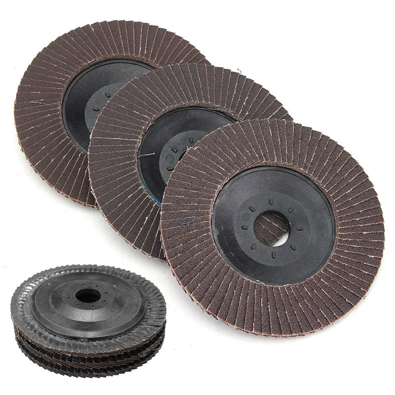 10Pc100mm клапаном наждачные круги 120/240/320 Грит угловая шлифовальная машина полировка