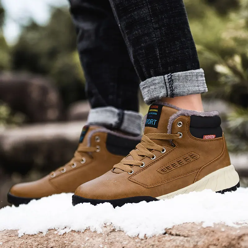

Mens Dress Boots Coturno Winter Boots Mens Leather Men's Shoes For Men Casual Ankle Man Zapatillas Hombre Chelsea Work