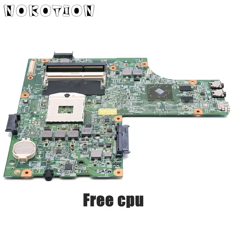 NOKOTION CN 0VX53T VX53T материнская плата для ноутбука Dell inspiron N5010 48.4HH01.011 HM57 HD5470 GPU