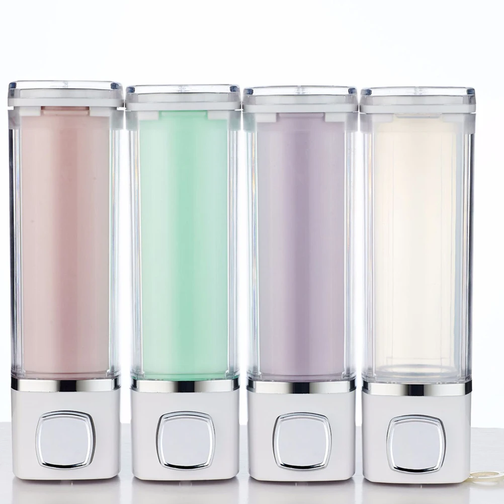 Пластиковый диспенсер для жидкого мыла настенная бутылка средства мытья рук