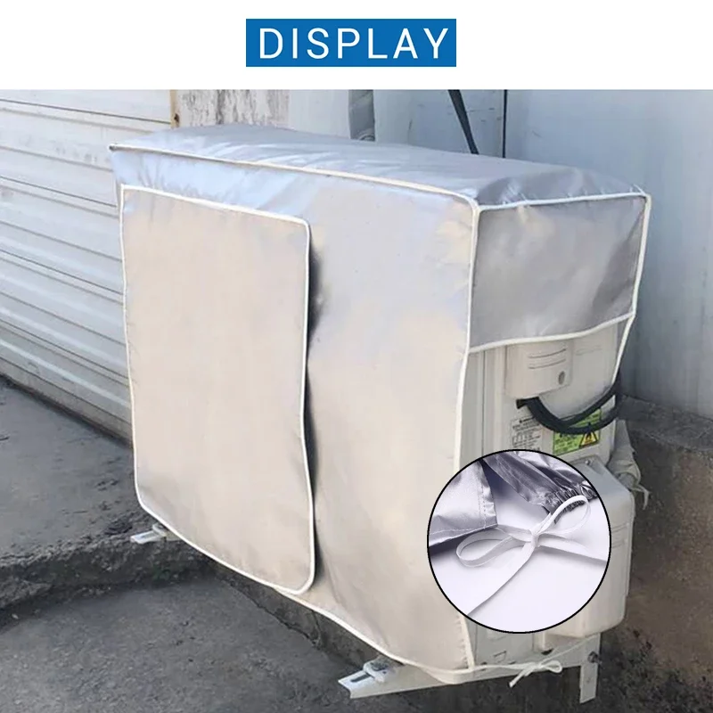 

1PC Air Conditioner Cover Split Unit Anti-Dust Anti-Snow Waterproof Sunproof Removable Outdoor Washable Conditioner Cleaning Bag