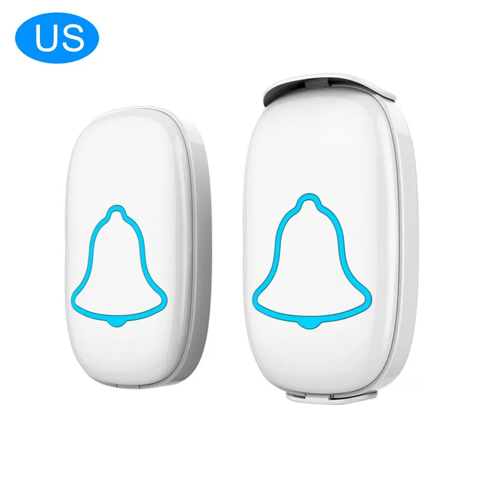 

A808 Doorbell Remote Transmission Sound Adjustment Stable Signal Rainproof Household Doorbell For Home