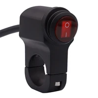 motorcycle headlight spotlight fog light switch aluminum alloy 53cm handlebar 12v waterproof switch headlight switch with light