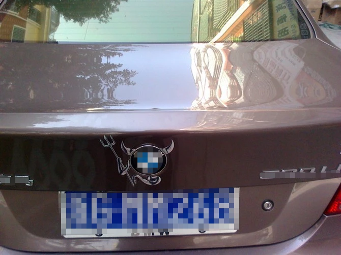 

Car stickers devil 3D stereo stickers car logo decoration stickers devil Guardian auto parts